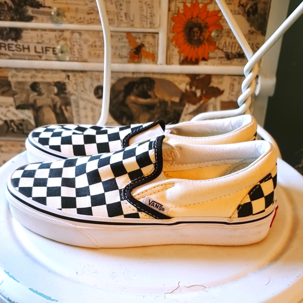 Vans Classic Checkered Slip Ons